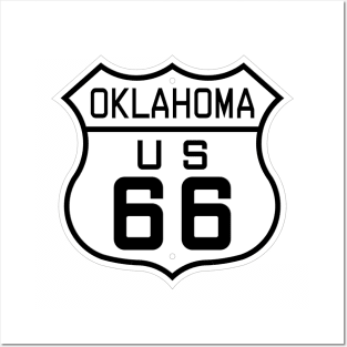 Oklahoma Route 66 Posters and Art